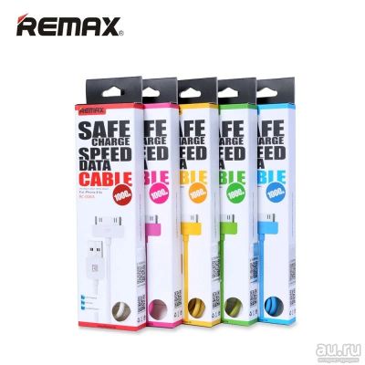 Лот: 11063368. Фото: 1. Remax RC-006i4 Apple 30pin белый... Дата-кабели, переходники