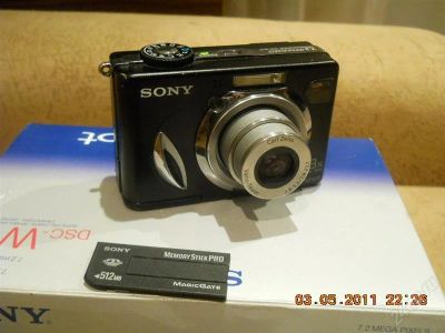 Лот: 942879. Фото: 1. Sony Cyber-shot DSC-W17. Цифровые компактные