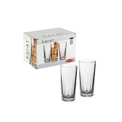 Лот: 24087624. Фото: 1. Стакан 330 мл, стекло, 6 шт, Pasabahce... Кружки, стаканы, бокалы