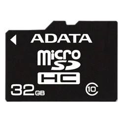Лот: 4654127. Фото: 1. Карта памяти MicroSDHC 32Gb A-data... Карты памяти