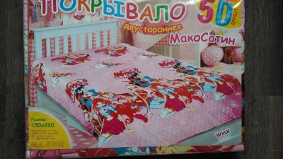 Лот: 8431441. Фото: 1. Покрывало детское "Винкс". Постельные принадлежности