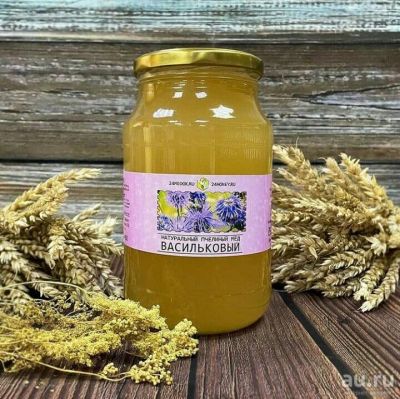 Лот: 17964287. Фото: 1. Ароматный васильковый мёд 2021... Мёд, продукты пчеловодства