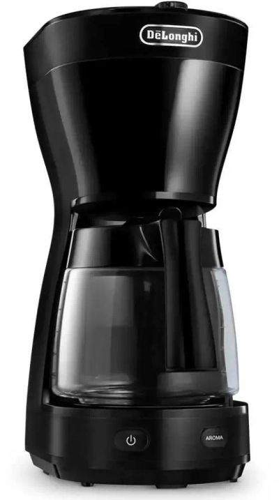 Лот: 21176709. Фото: 1. Кофеварка DeLonghi ICM 16210 Black. Чайники, кофемашины, кулеры