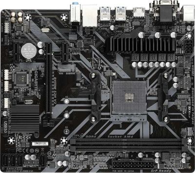 Лот: 17295793. Фото: 1. Материнская плата GIGaBYTE B450M... Материнские платы