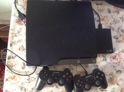 Лот: 5522893. Фото: 1. SONY PlayStation 3 (320gb) + Cobra... Игровые приставки, консоли