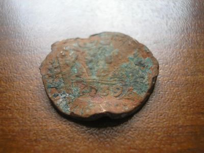 Лот: 8235022. Фото: 1. Хитрая денга 1739 года. Большая... Россия до 1917 года