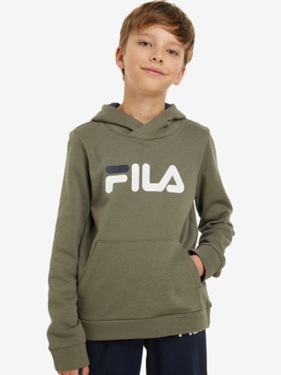 Лот: 22431719. Фото: 1. Худи для мальчиков FILA, Зеленый. Другое (спортивная одежда)