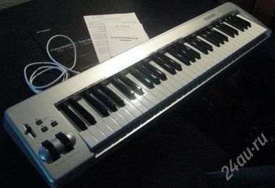 Лот: 2152754. Фото: 1. m audio keystation 61es midi миди... Клавишные