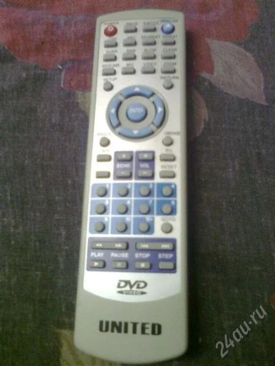 Лот: 2707856. Фото: 1. Пульт ДУ от DVD UNiTED. КМ-228... Пульты ДУ