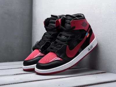 Лот: 13215511. Фото: 1. Nike Air Jordan 1 x Off-White... Кеды, кроссовки, слипоны