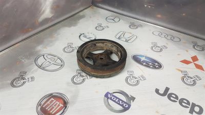 Лот: 23590722. Фото: 1. Шкив коленвала Toyota Vitz 1NR-FE... Двигатель и элементы двигателя