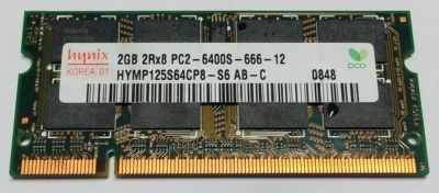 Лот: 6044806. Фото: 1. Hynix 2GB 2Rx8 PC2-6400U-666-12... Оперативная память