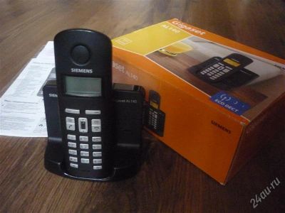 Лот: 1332537. Фото: 1. Радиотелефон SIEMENS Gigaset AL140... DECT и радиотелефоны
