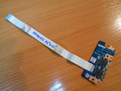Лот: 7505962. Фото: 1. Плата usb портов для ноутбука... Платы расширения, контроллеры, доп. порты