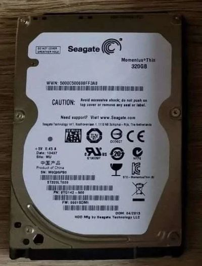 Лот: 18395590. Фото: 1. Жесткий диск Seagate ST320LT020. Жёсткие диски (HDD)