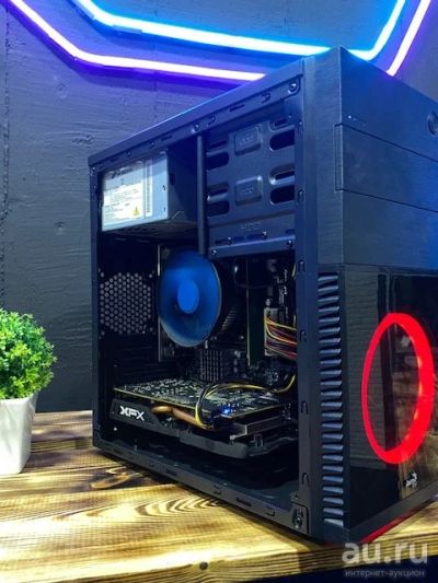 Лот: 18481883. Фото: 1. Игровой компьютер FX-4100/RX 470... Компьютеры в сборе