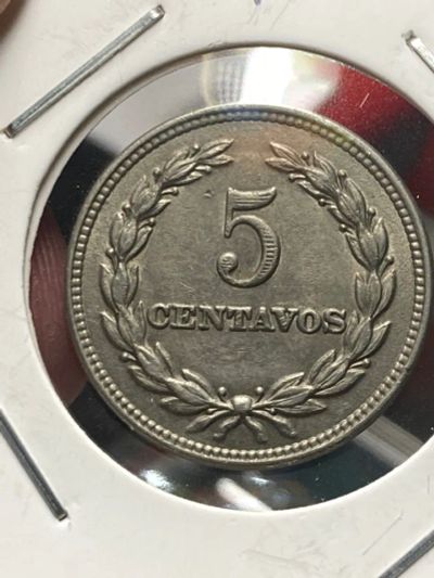 Лот: 19461566. Фото: 1. Сальвадор 5 сентаво, 1972. Америка
