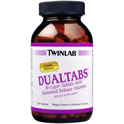 Лот: 4885224. Фото: 1. Twinlab Dualtabs 200. Спортивное питание, витамины