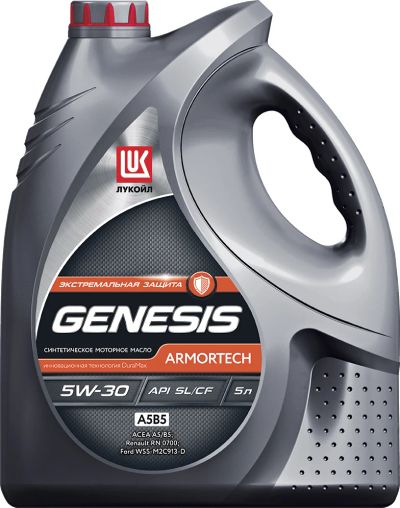 Лот: 9494958. Фото: 1. Лукойл Genesis Armortech 5w30... Масла, жидкости
