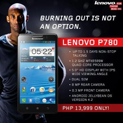 Лот: 3209493. Фото: 1. [В наличии] Lenovo P780, MTK6589... Смартфоны