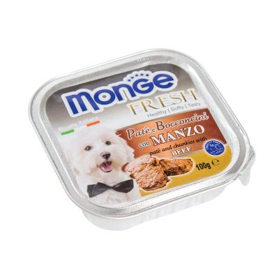 Лот: 10400319. Фото: 1. корм Monge Fresh Для Собак Паштет... Корма