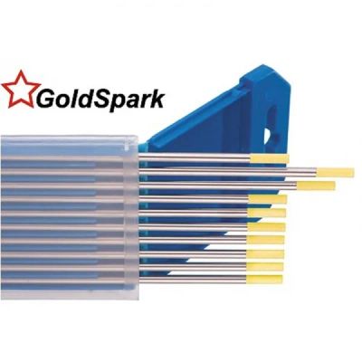 Лот: 17427153. Фото: 1. Вольфрам GoldSpark WL-15 d=2,4мм... Электроды, проволока для сварки