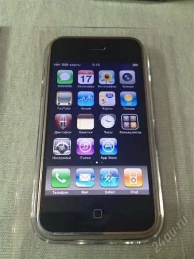 Лот: 2186004. Фото: 1. Apple iPhone 2G 8Gb. Смартфоны