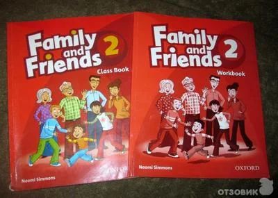 Лот: 6288341. Фото: 1. Учебник и тетрадь Famyli and Friends... Другое (учёба (школа, вуз))