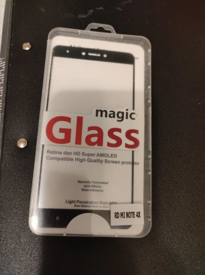 Лот: 19963137. Фото: 1. Защитное стекло Xiaomi Redmi Note... Защитные стёкла, защитные плёнки