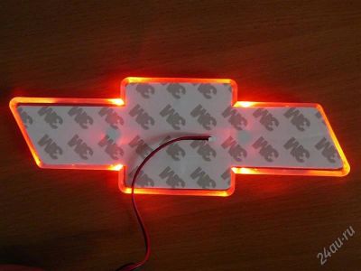 Лот: 1751873. Фото: 1. LED логотип Chevrolet Cruze, новый... Детали тюнинга