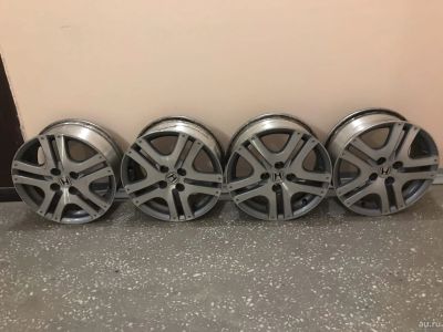 Лот: 15930188. Фото: 1. Оригинальные литые диски Honda... Диски