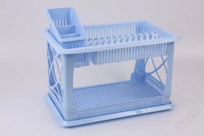 Лот: 2437563. Фото: 1. Сушилка для посуды 2-х ярусная... Другое (посуда, кухонная утварь)
