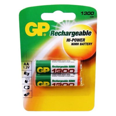 Лот: 22151177. Фото: 1. AKK GP R06 AA NiMH (1300mAh) BP-2... Батарейки, аккумуляторы, элементы питания