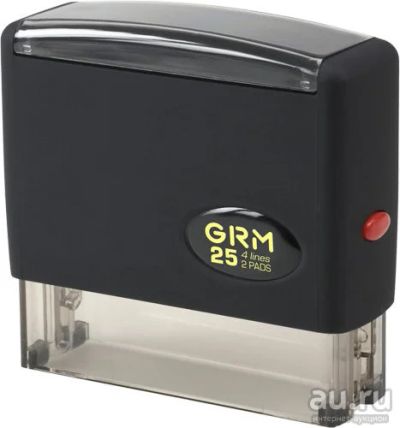 Лот: 13989449. Фото: 1. GRM 250 2 Pads (76 x 17 мм) -... Печати, штампы, оснастки
