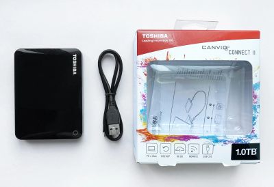 Лот: 23691575. Фото: 1. Внешний диск HDD Toshiba 1TB Canvio... Внешние жесткие диски