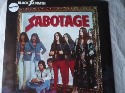 Лот: 9614650. Фото: 1. Black Sabbat. " Sabotage " . LP... Аудиозаписи