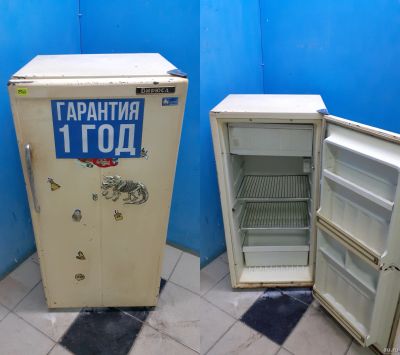 Лот: 18026720. Фото: 1. Холодильник Бирюса-1 код 527149. Холодильники, морозильные камеры