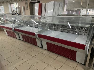 Лот: 20557463. Фото: 1. Холодильные витрины -состояние... Холодильное