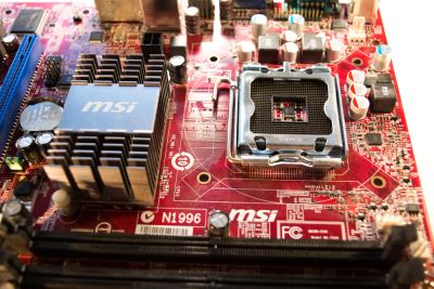 Лот: 10603909. Фото: 1. Мат. плата MSI G31TM-P35 (полностью... Материнские платы