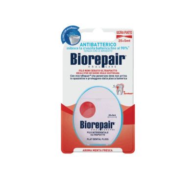 Лот: 23723406. Фото: 1. BioRepair Нить зубная Ультра-плоская... Лекарства
