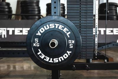 Лот: 24326990. Фото: 1. Диск каучуковый для штанги YouSteel... Штанги, блины