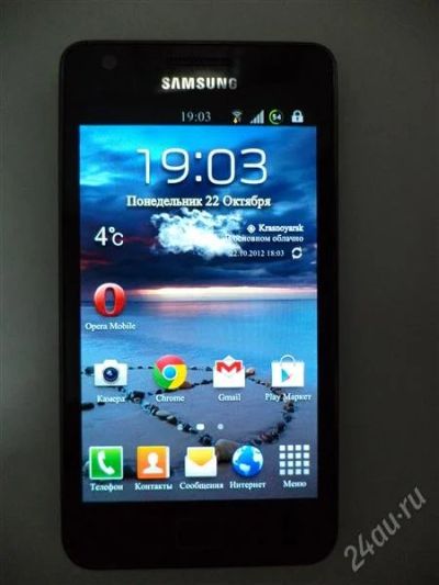 Лот: 2188017. Фото: 1. Galaxy S 2, black, 16gb ЦЕНА Снижена... Смартфоны