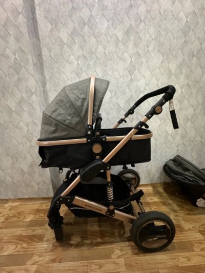 Лот: 22572528. Фото: 1. Коляска Wisesonle 3в1. Коляски
