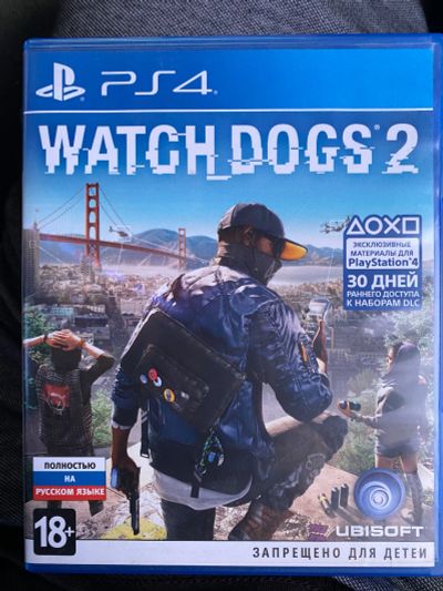 Лот: 19220921. Фото: 1. Watch dogs 2 ps4. Игры для консолей