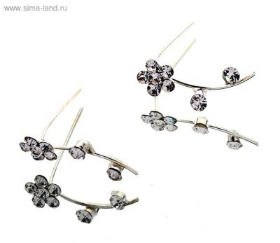 Лот: 3530879. Фото: 1. Гвоздики-цветочки. Серьги, каффы