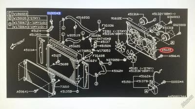 Лот: 4594100. Фото: 1. Кожух вентиляторов Subaru Tribeca... Двигатель и элементы двигателя