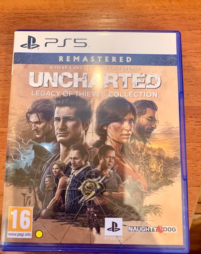 Лот: 25049943. Фото: 1. PS5 игра PlayStation Uncharted... Игры для консолей