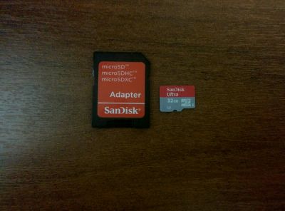 Лот: 4558391. Фото: 1. SanDisk Ultra MicroSD-HC 32Gb... Карты памяти
