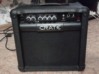Лот: 3056133. Фото: 1. Комбик Crate gt 15 с эмулятором... Гитарные эффекты и комбоусилители