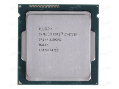 Лот: 11731492. Фото: 1. Процессор core i7 4770K с кулером... Процессоры